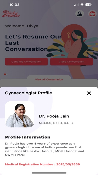 Pinky Promise Health screenshot