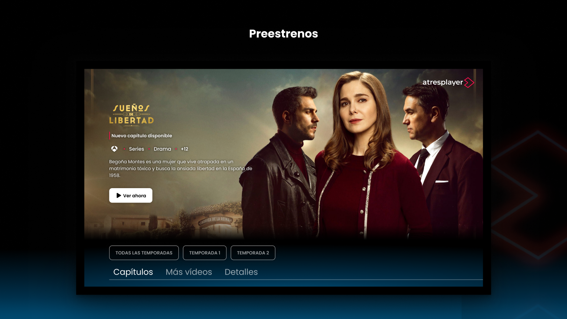 atresplayer: Series y Noticias