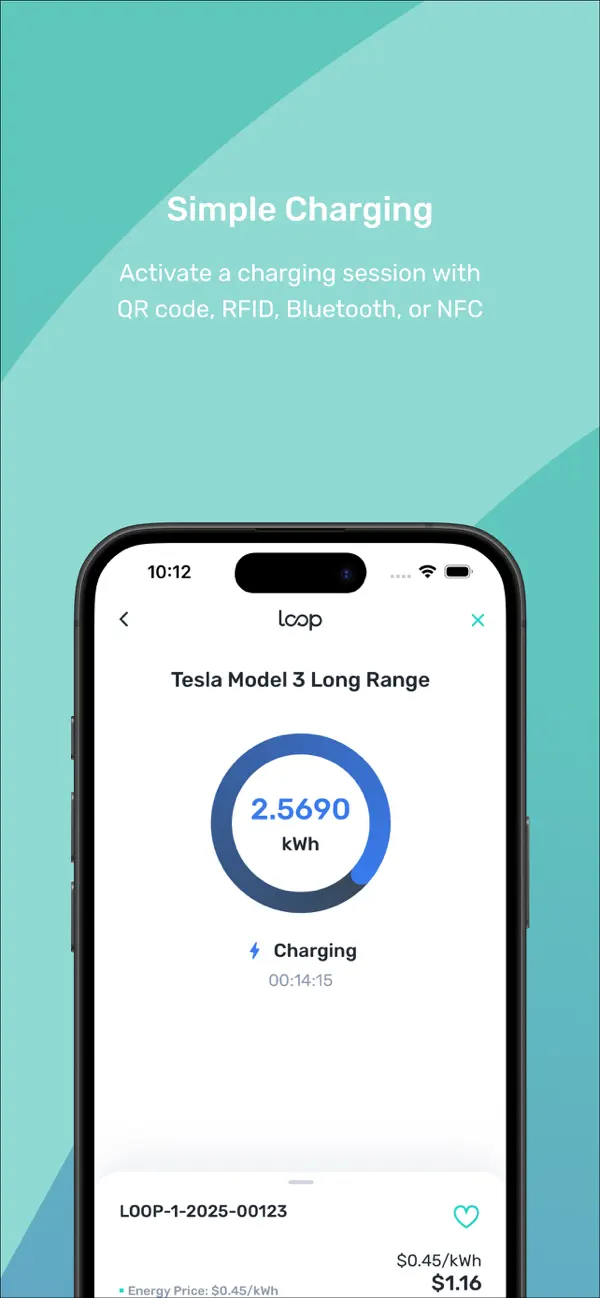 #5. Loop EV Charging Network (iOS) Ved: Loop Incorporated
