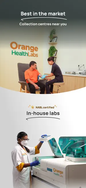 Orange Health Labs: Blood Test iPhone screenshot 4