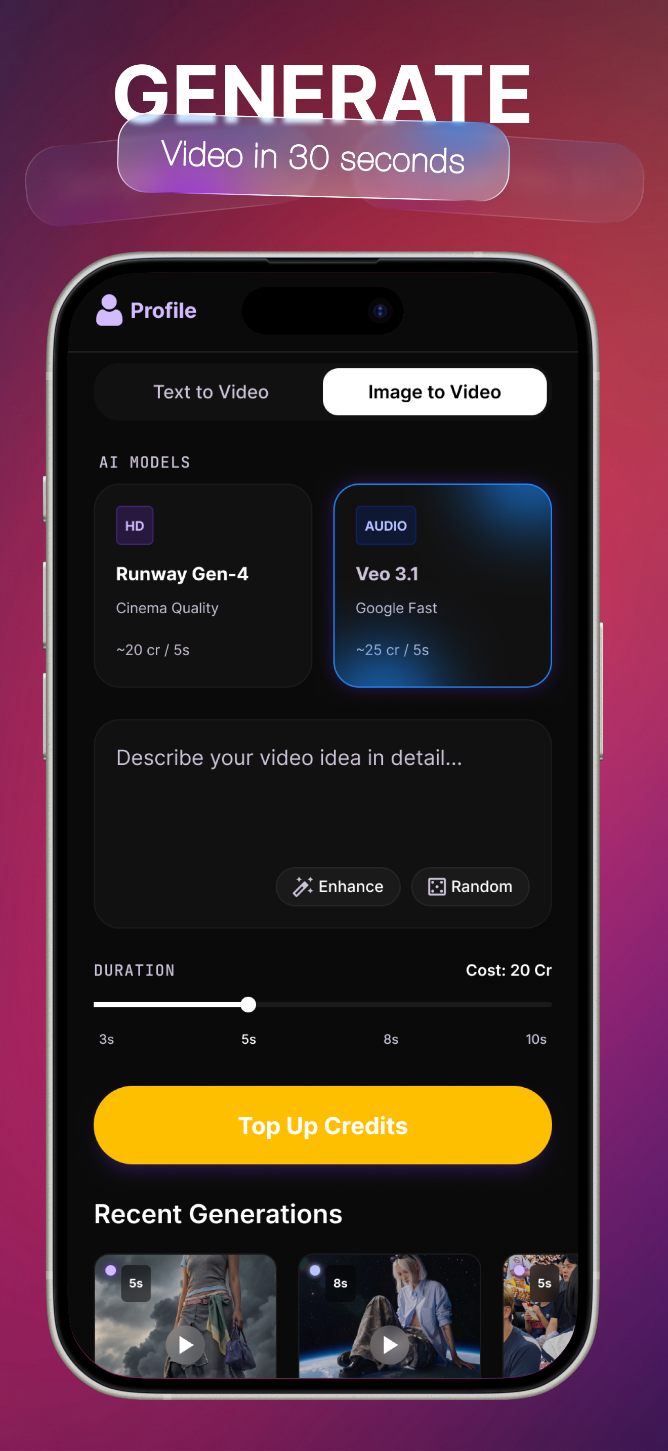 RW - AI Video Generator 3 screenshot 3