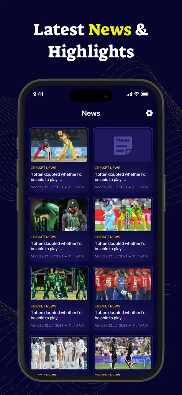 Screenshot #2 pour Live Cricket TV Streaming HD +