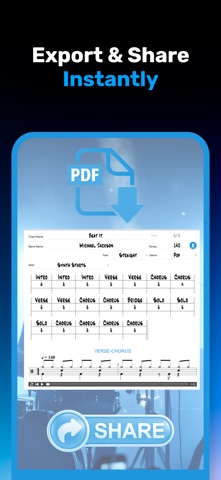 Drum Chart Builder: Charts App Screenshot 8 of 10
