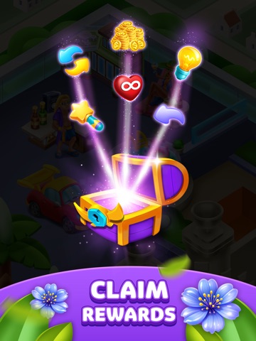 Tile Blossom: Match Puzzle iPad screenshot