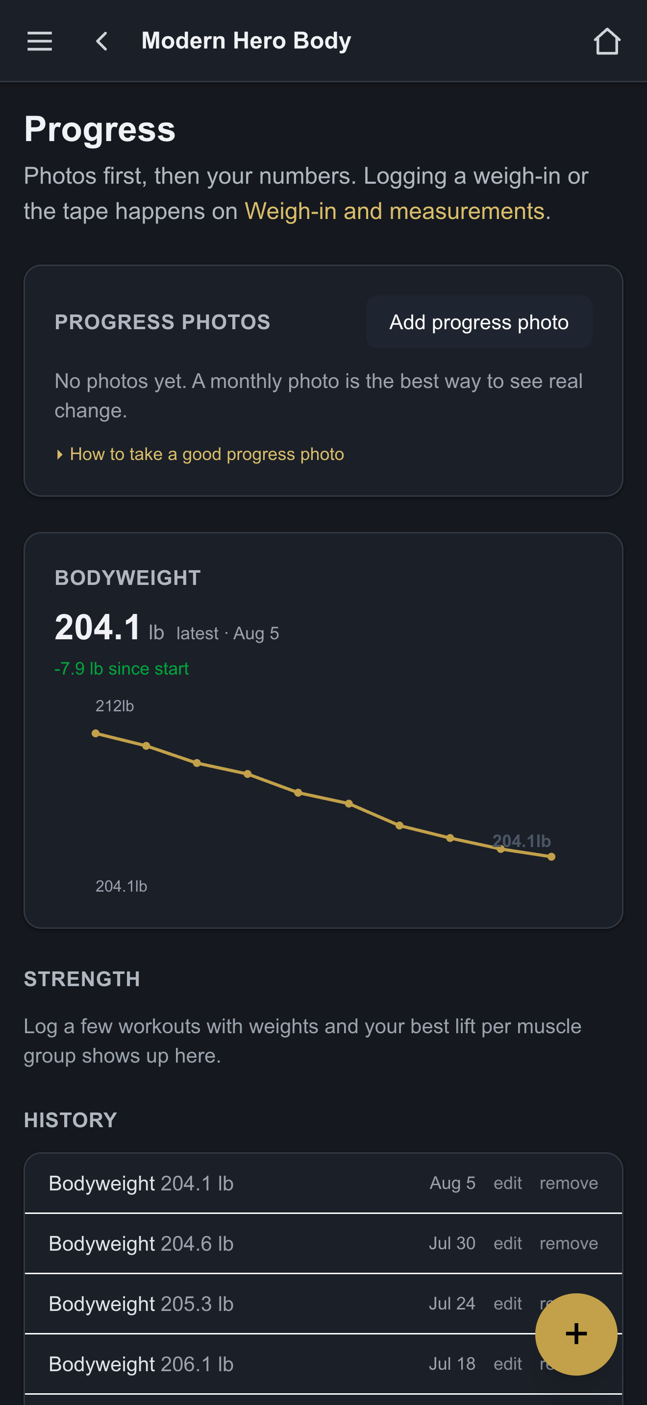 Modern Hero Body screenshot 4