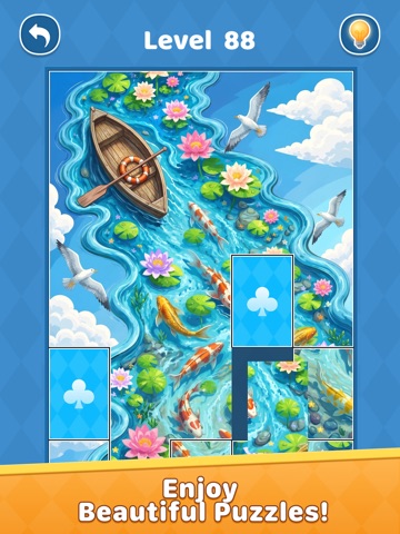 Jigcard Explorer Solitaire Pic iPad screenshot