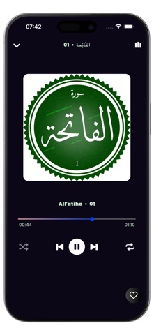 Hindi Quran MP3, Audio Offline iPhone screenshot