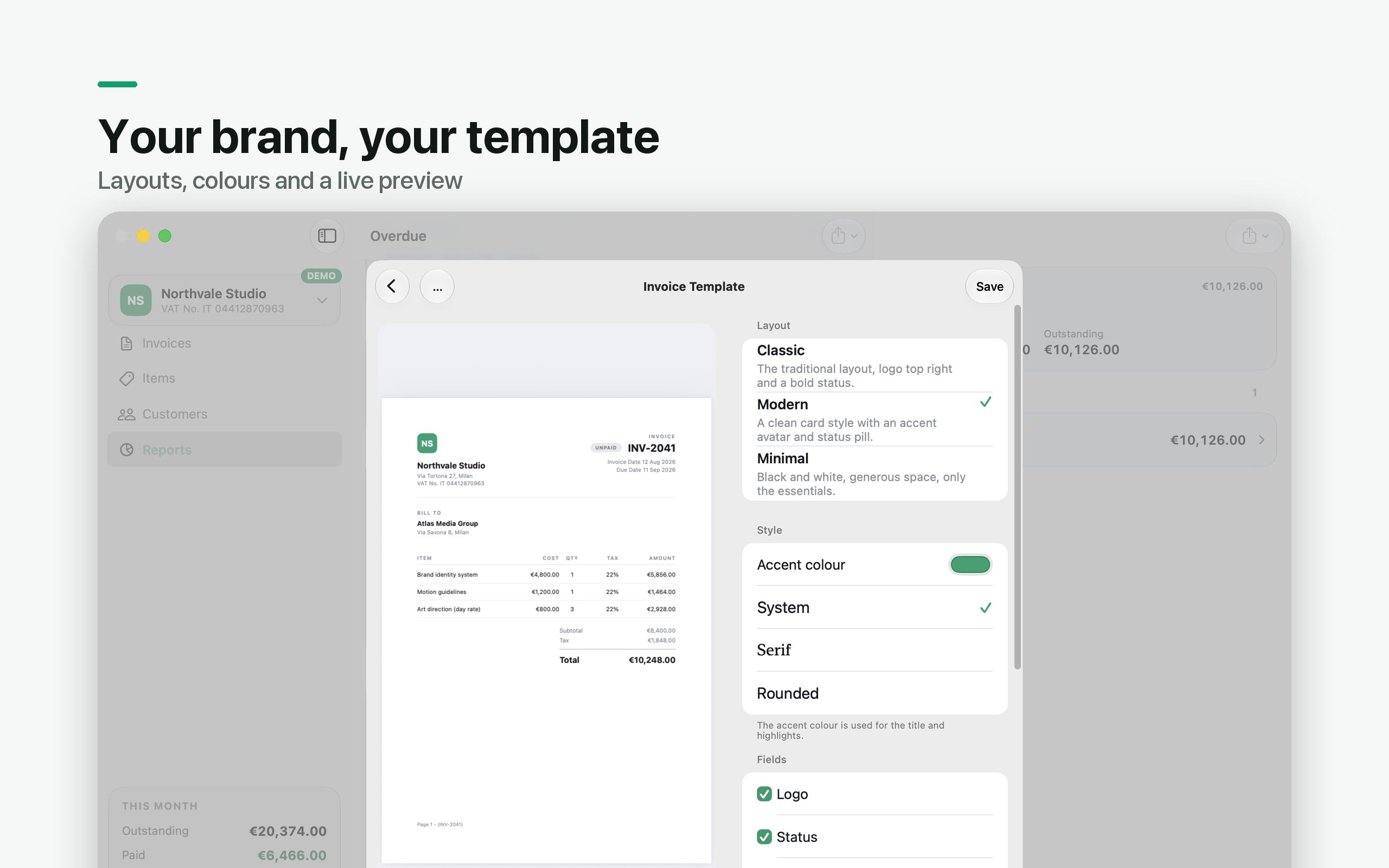 Invoices & Estimates screenshot 23