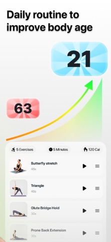 Unfold: Body Age Mobility screenshot