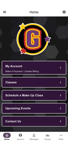 Gymsport Athletic Center iPhone screenshot