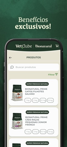 Vet Clube Bionatural screenshot