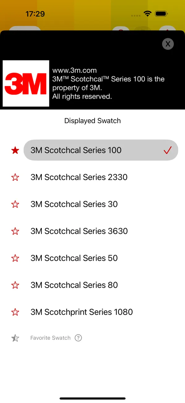 #6. Select 3M (iOS) 由: Colorix SA