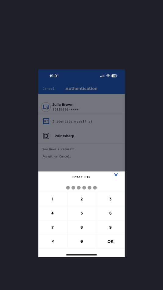 #4. Net iD - Access (iOS) Podle: PointSharp