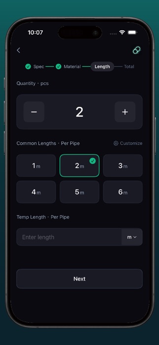 MultiPipe Calculator Screenshot 4 of 5
