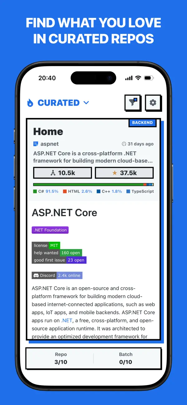 #4. Repomance (iOS) 게시자: Cagrı Gokpunar