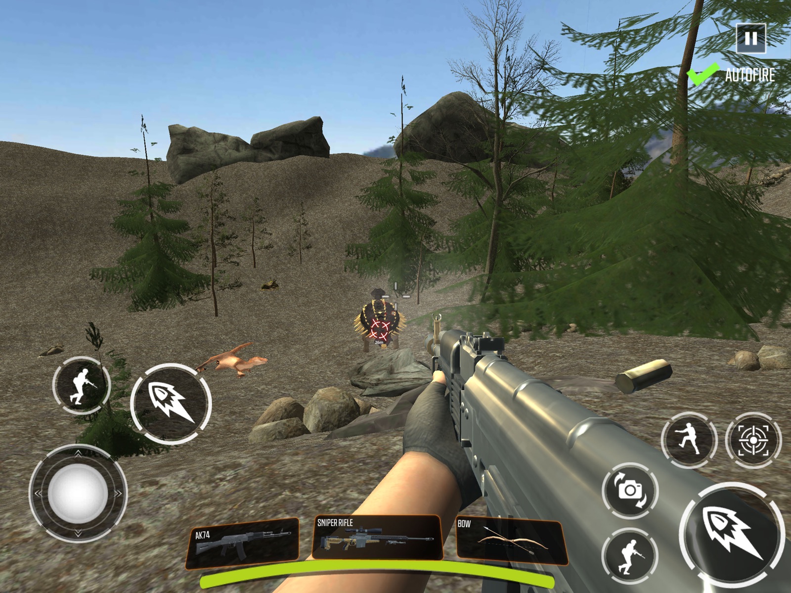 Dino Hunter - dinosaur games ipad screenshot 1