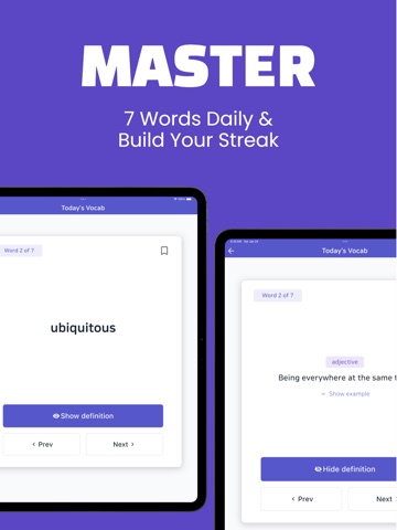 Power Vocab – SAT & ACT Prep iPad screenshot