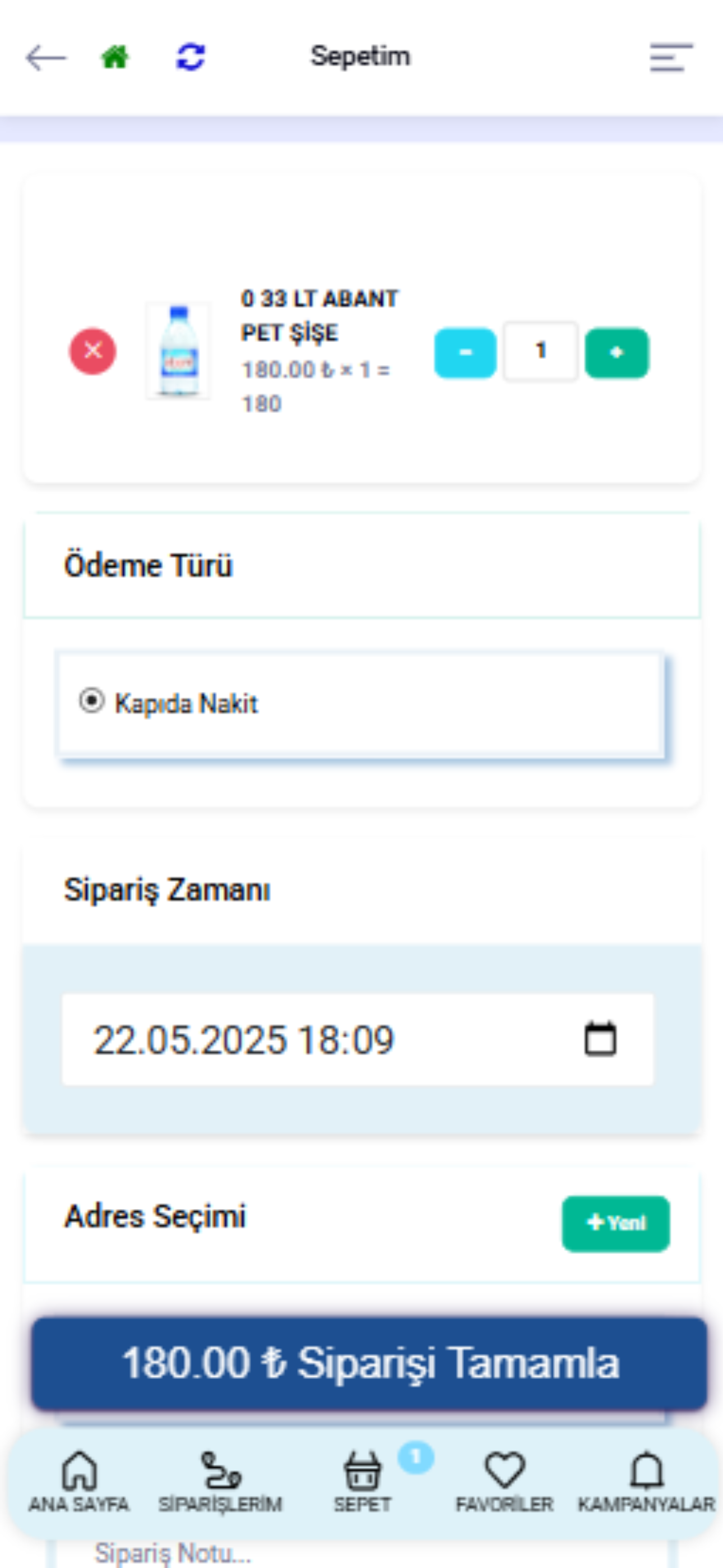 Abant Su Kadikoy