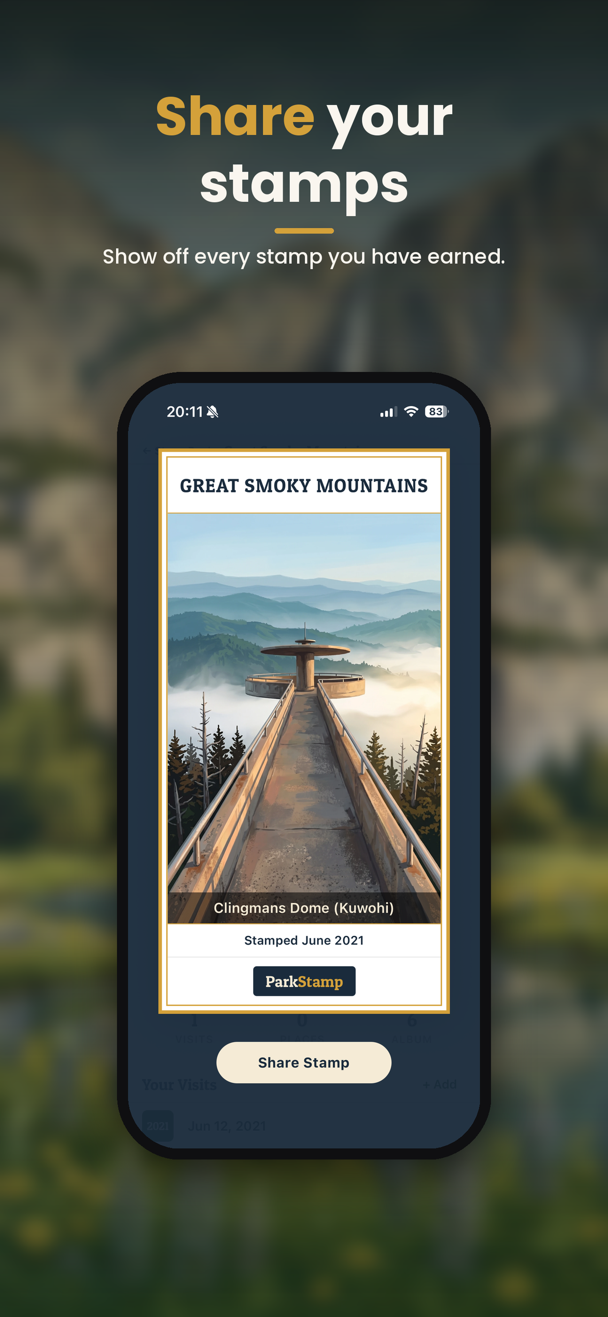 ParkStamp: National Parks screenshot 9