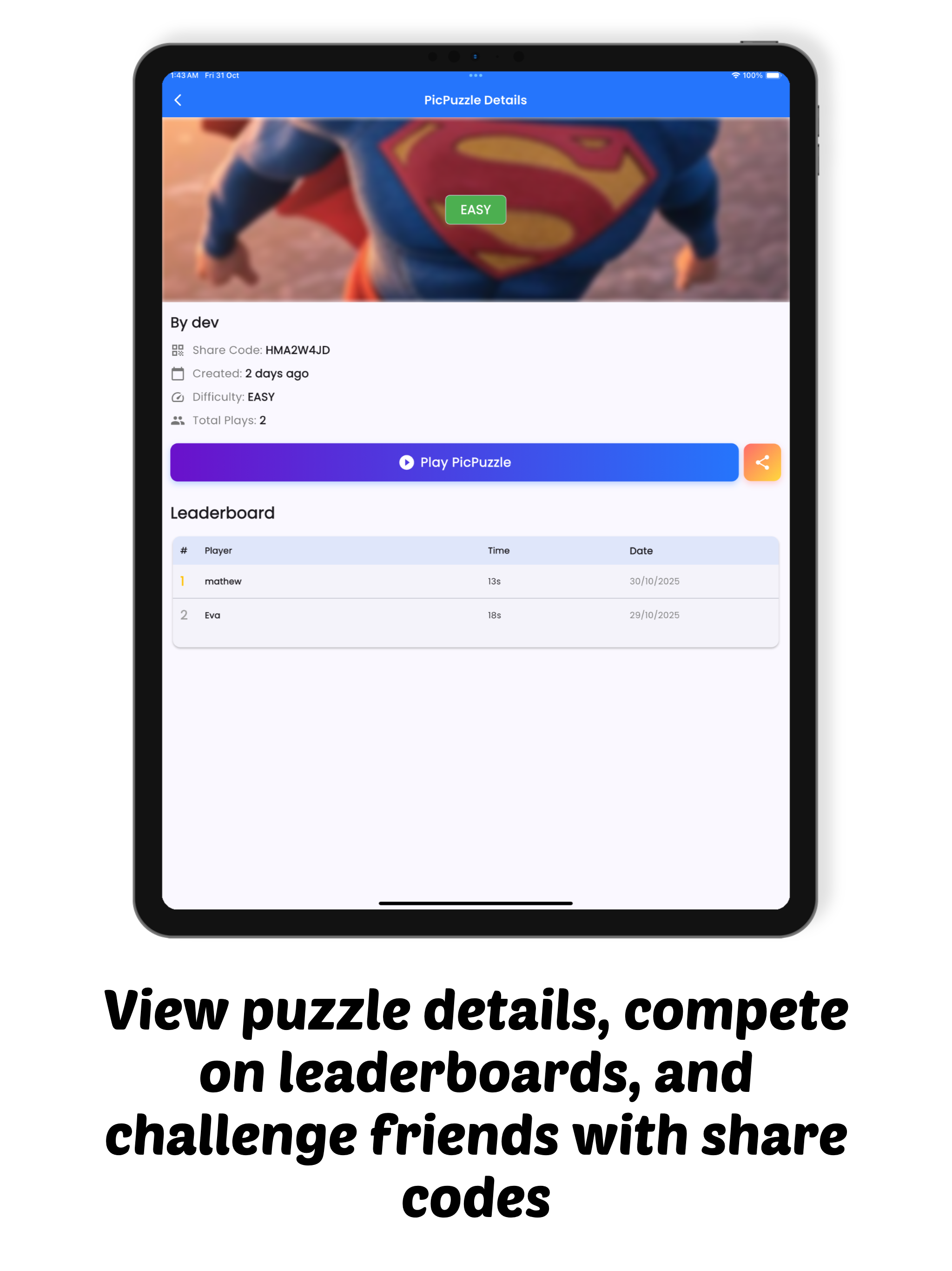 PicPuzzle: Photo Puzzles screenshot 10