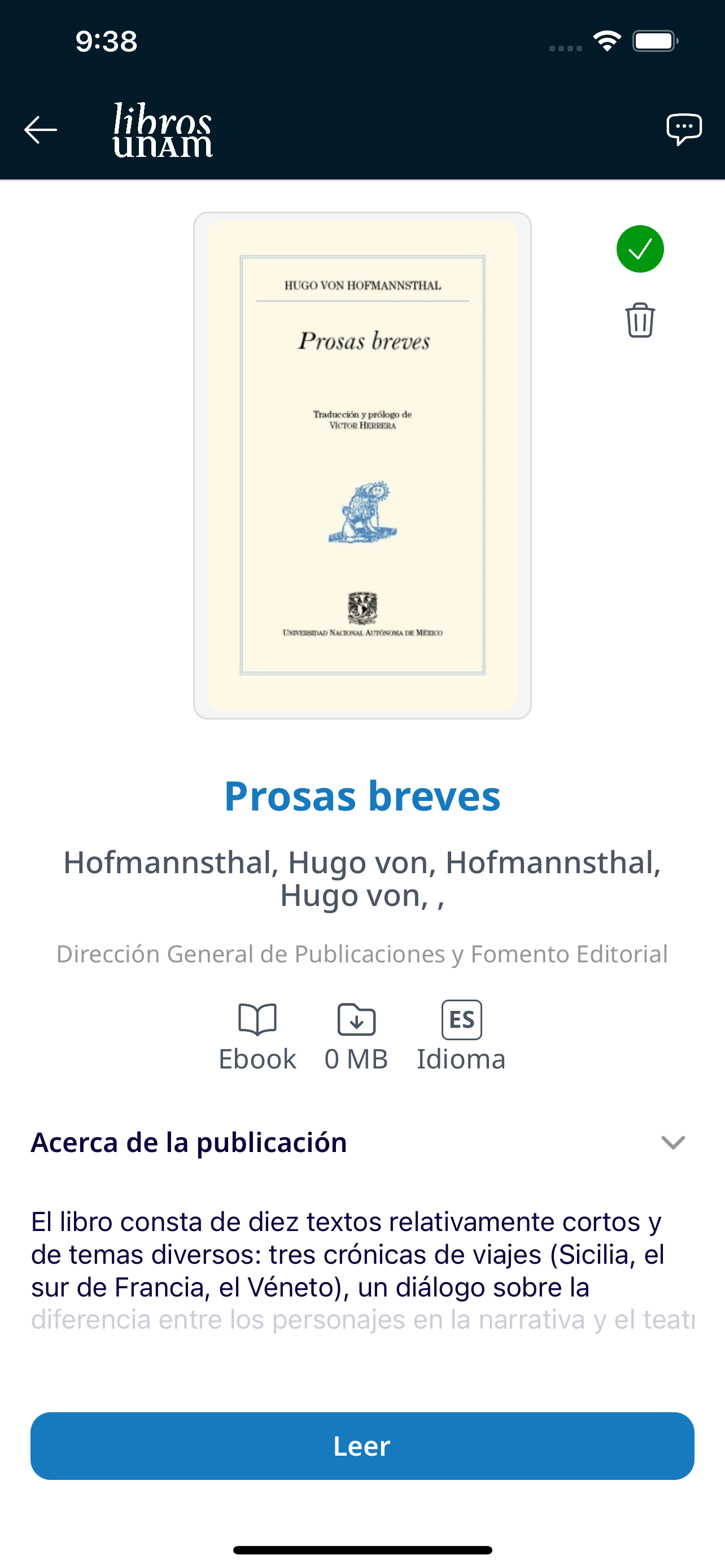 Libros electrónicos UNAM
