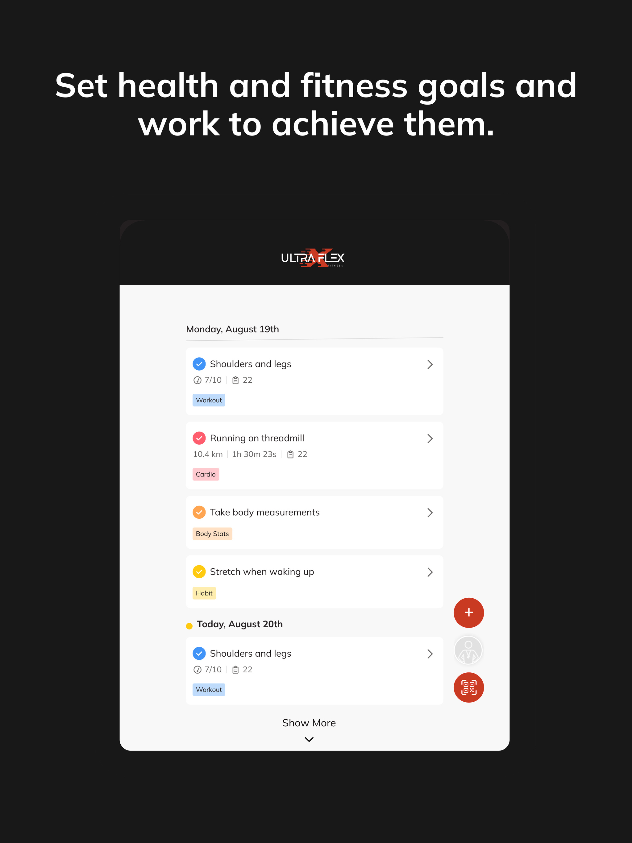 UltraFlex Fitness screenshot 14