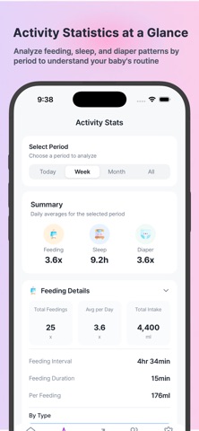 BebeNote - Baby Tracker screenshot
