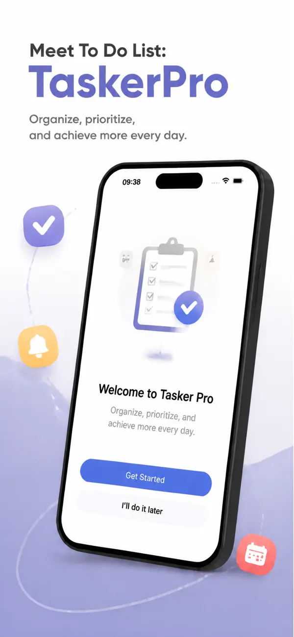 To Do List: TaskerPro 截图 1