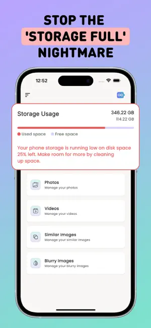 Vacuu - Gallery Cleaner screenshot 1