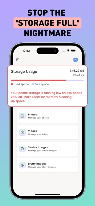 Vacuu - Gallery Cleaner Screenshot 1 of 8