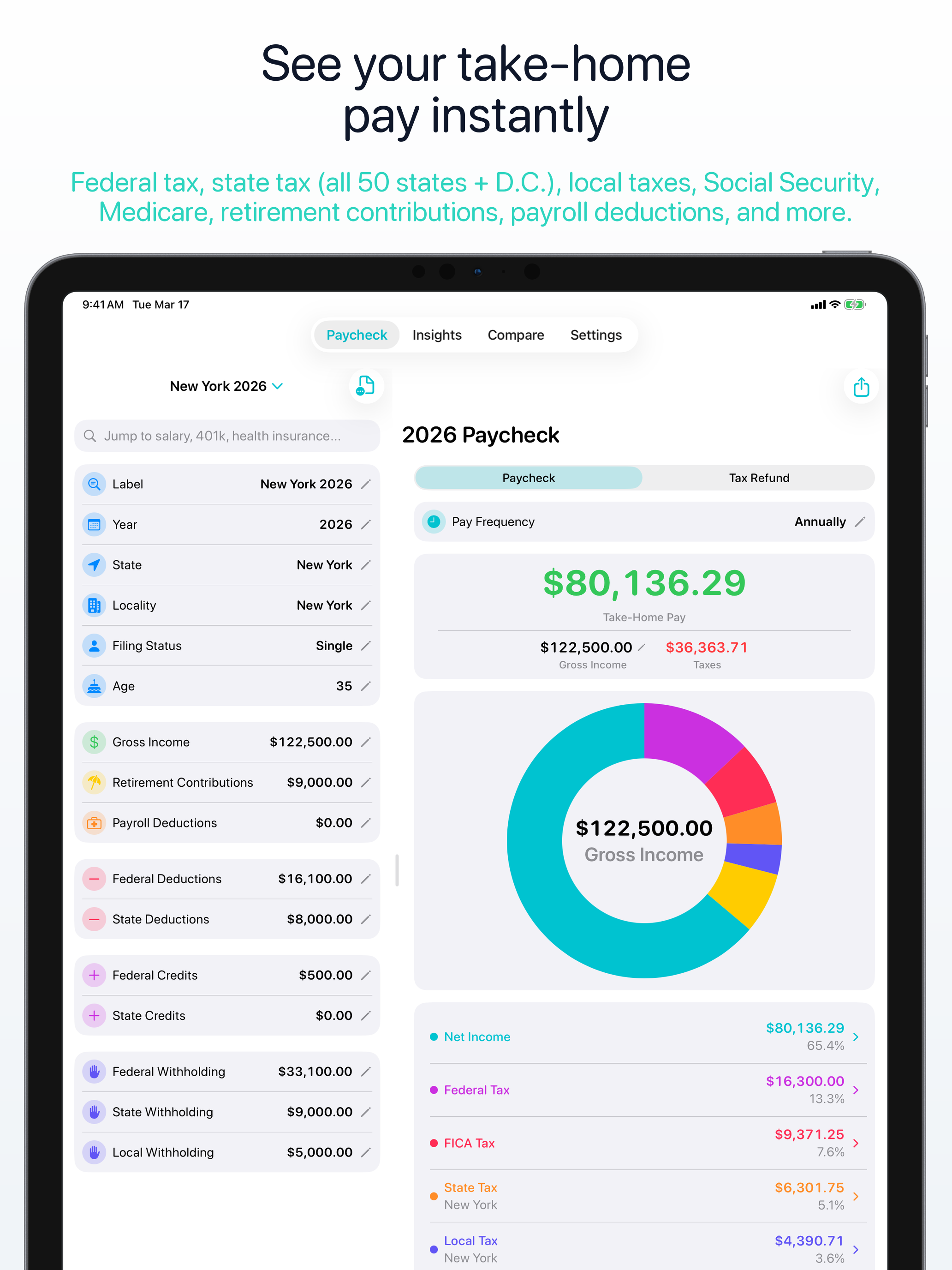 My Paycheck Calculator