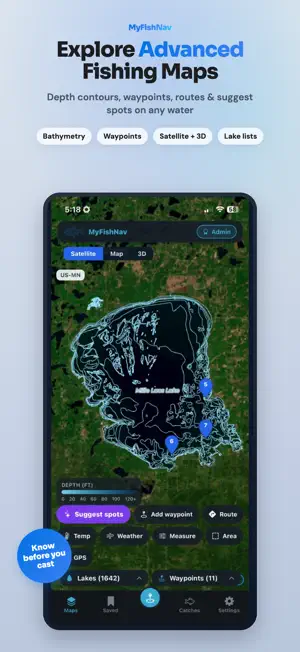 MyFishNav - Fishing Planner screenshot 2