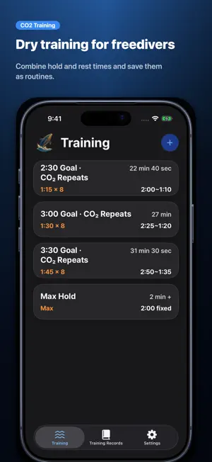 Mulbyul - Freediving Training screenshot 1