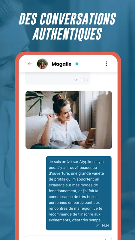 Atypikoo: rencontres atypiques screenshot 6 of 6
