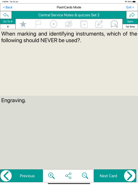 Screenshot #6 pour Central Service Exam Review