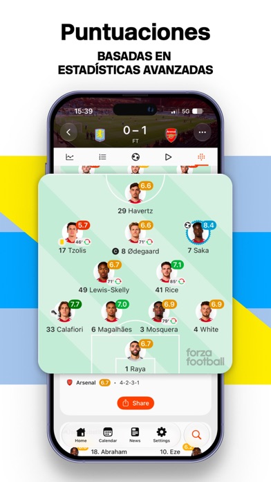 Forza Football - Live Scores iPhone screenshot 3