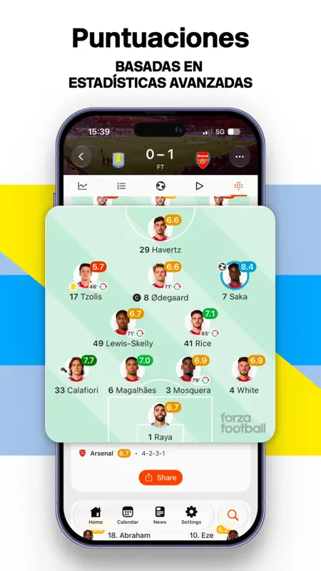 Forza Football - Live Scores screenshot 3 of 9