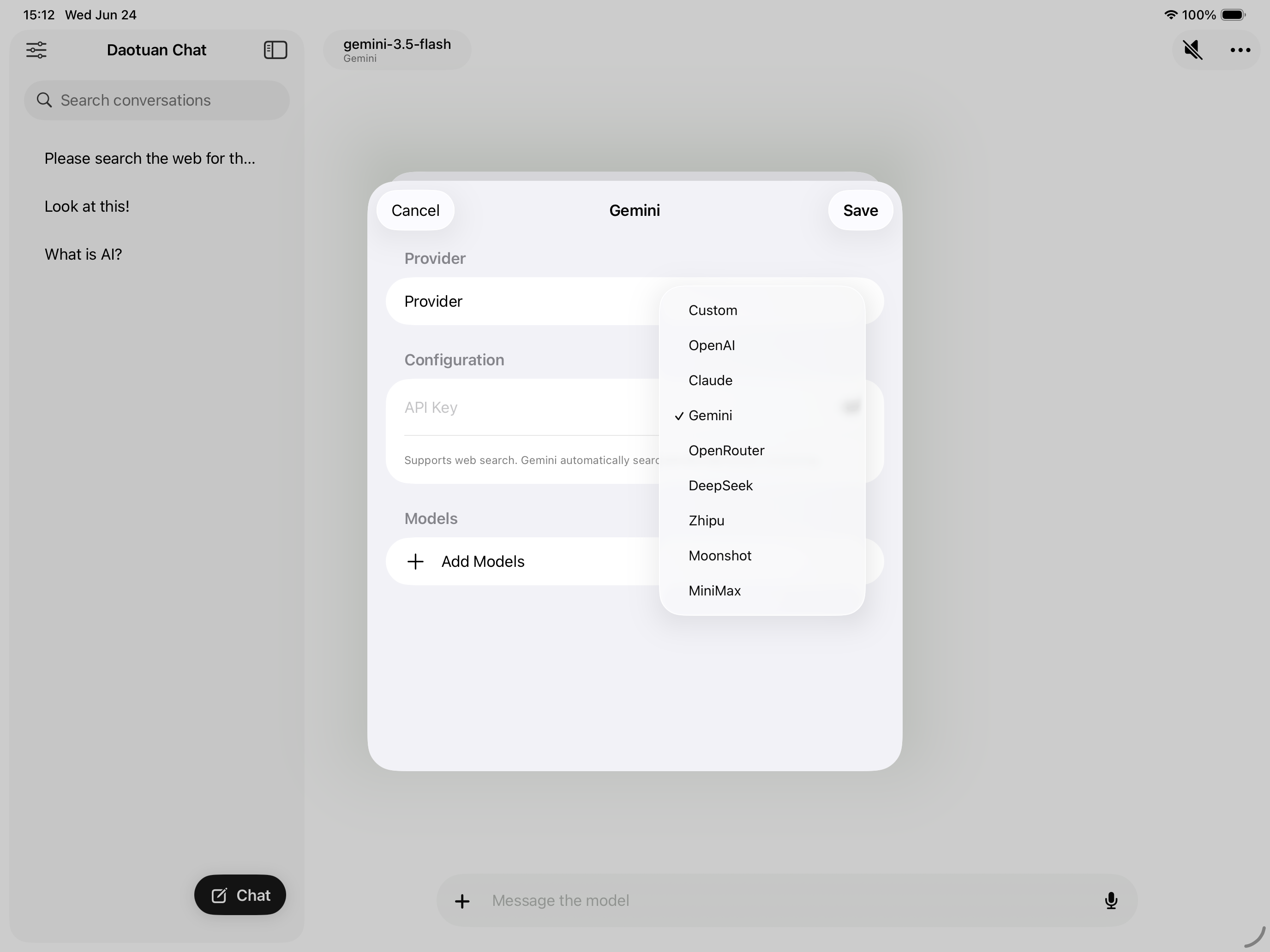 Daotuan Chat: AI Client screenshot 7