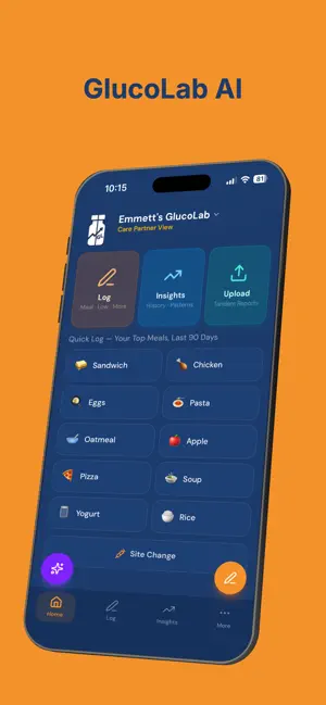 GlucoLab screenshot 1