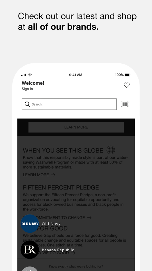 #3. Gap: Apparel, denim and more (iOS) Podle: Gap Inc.