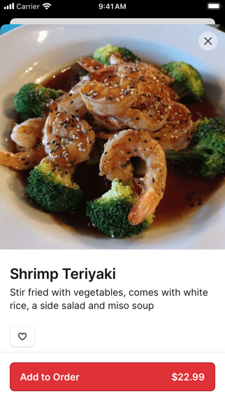 MISO SEAFOOD iPhone screenshot 4 - Food & Drink app