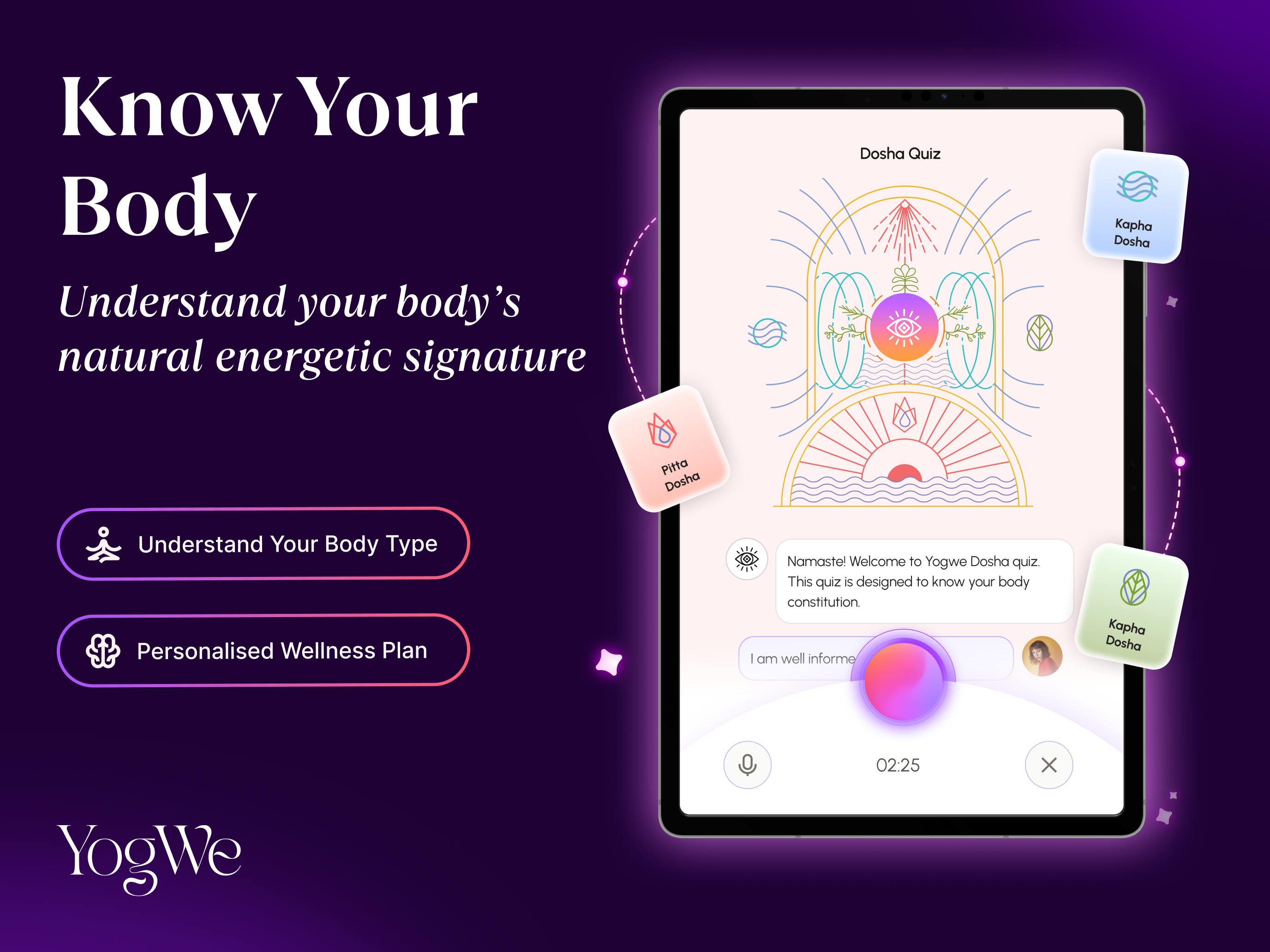 Yogwe: Ayurvedic Health Coach screenshot 9