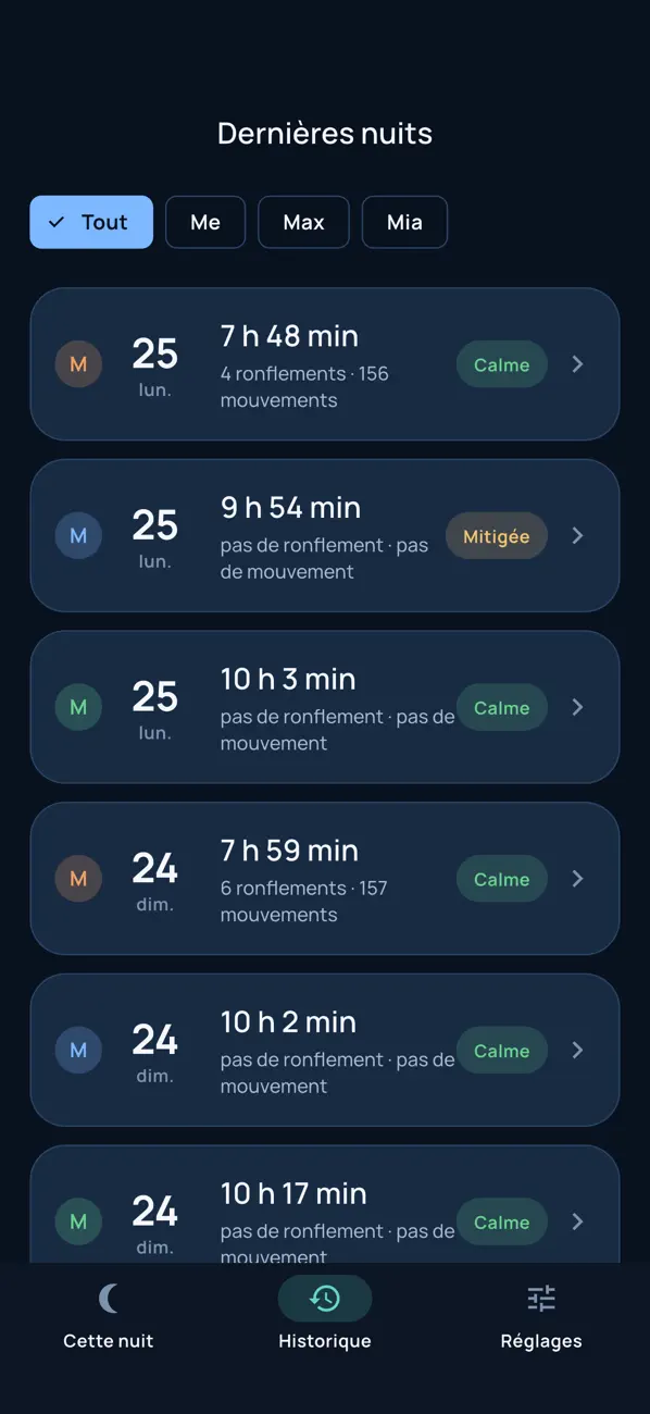 Screenshot #2 pour Noxuma Sleep