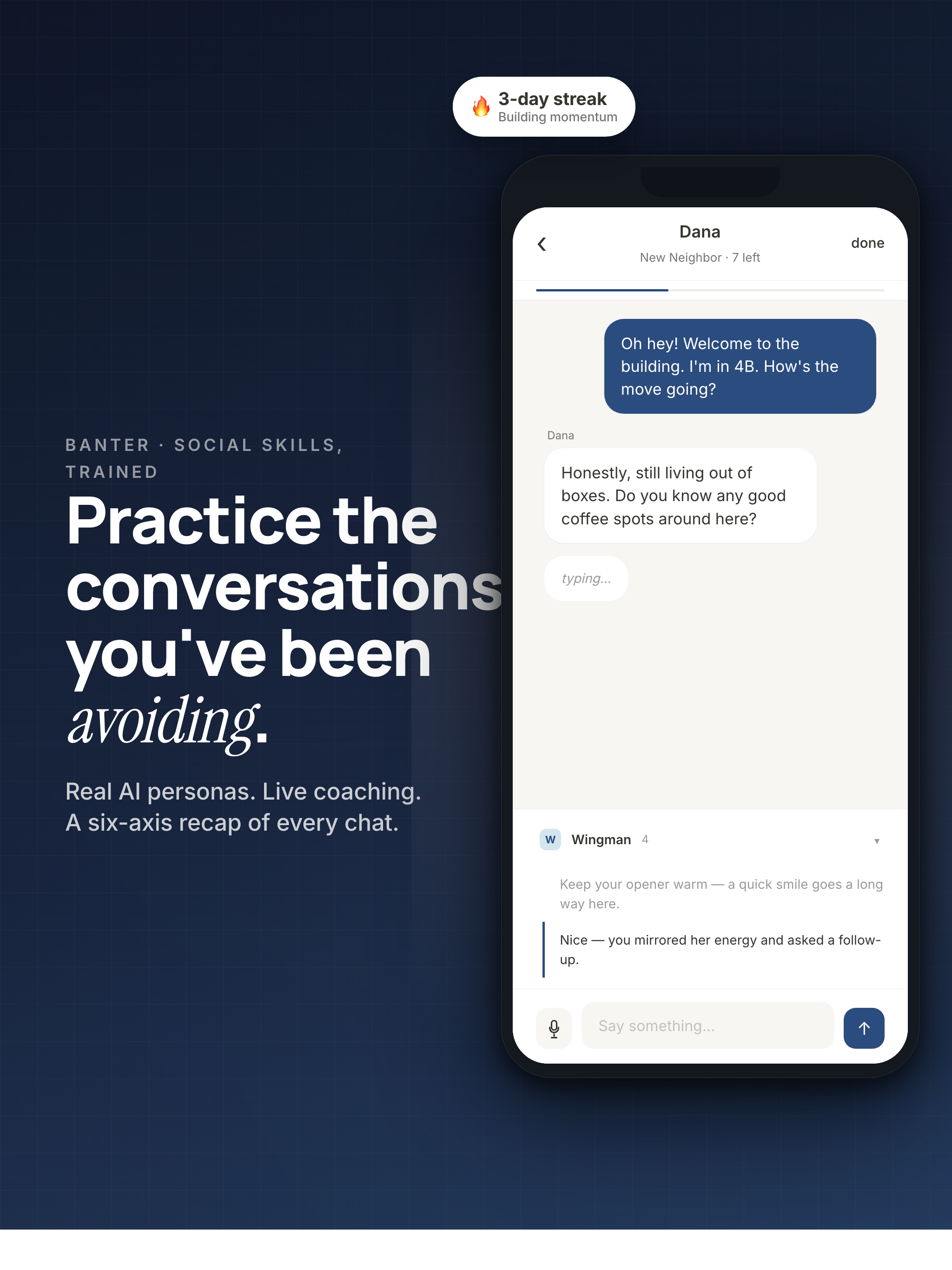 Banter: AI Conversational Gym screenshot 8