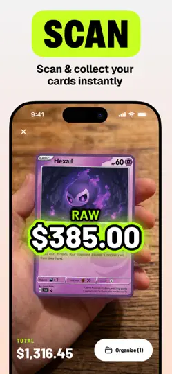 Captura de pantalla de Snapmon: TCG Card Scanner en iPhone 2
