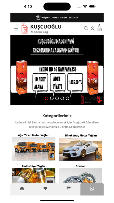 Kuşcuoğlu Online Screenshot