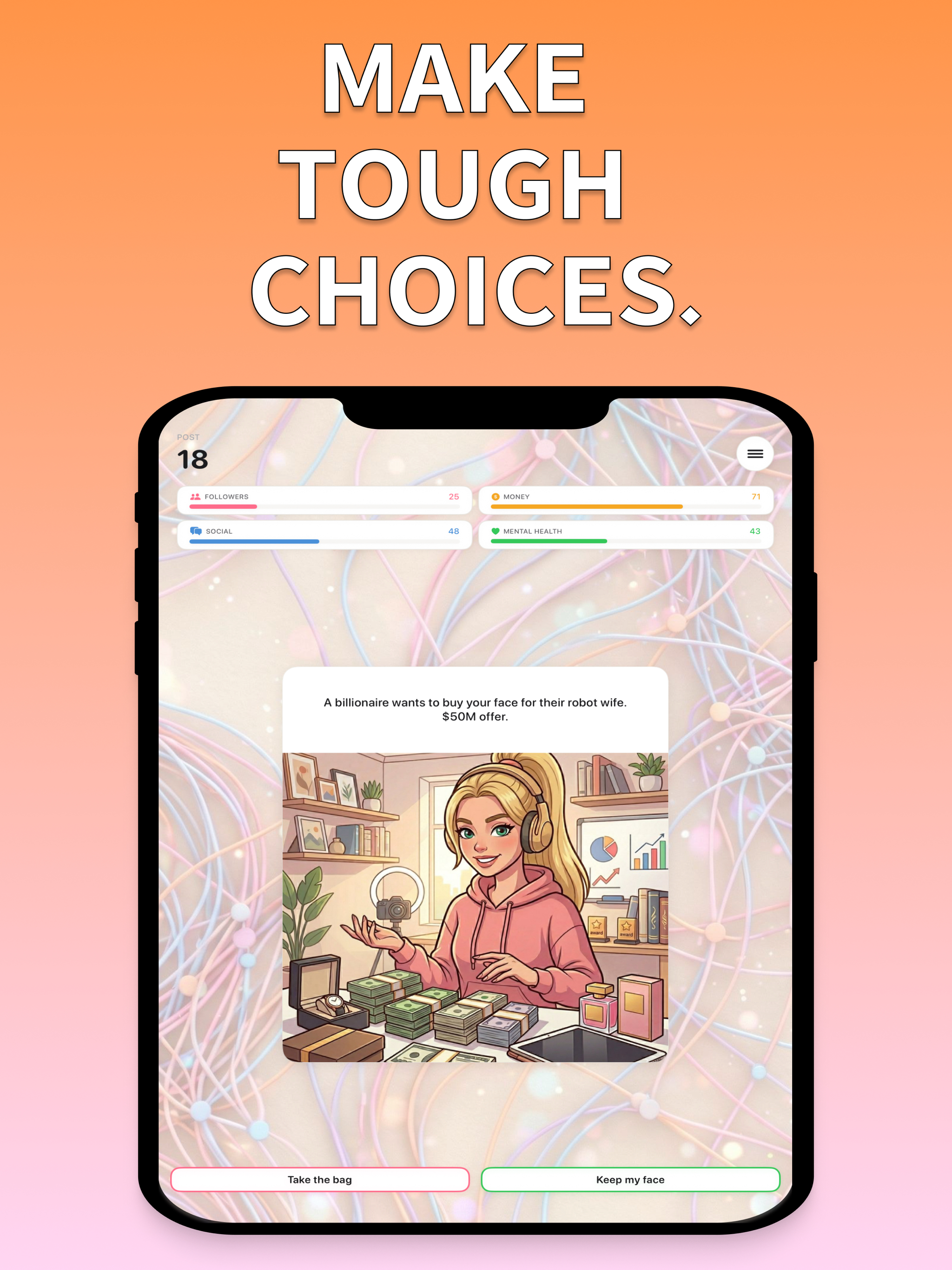 Influencer Simulator - Feed