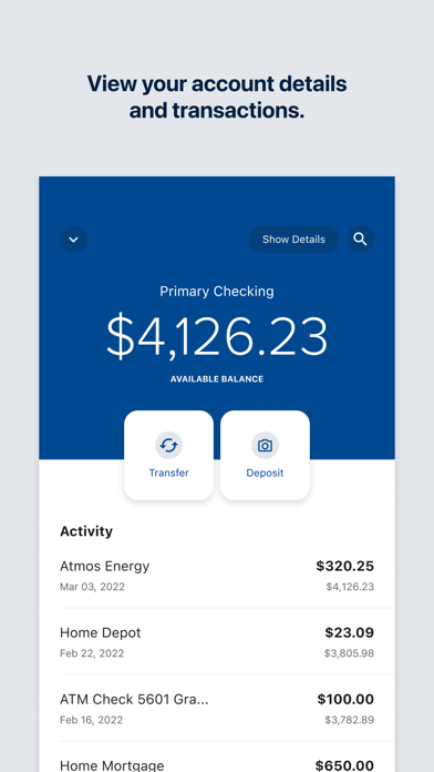 AeroAccess Mobile Banking Screenshot