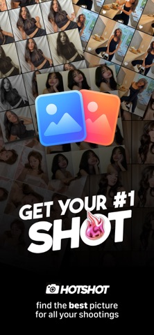 hotshot - compare selfies iPhone screenshot