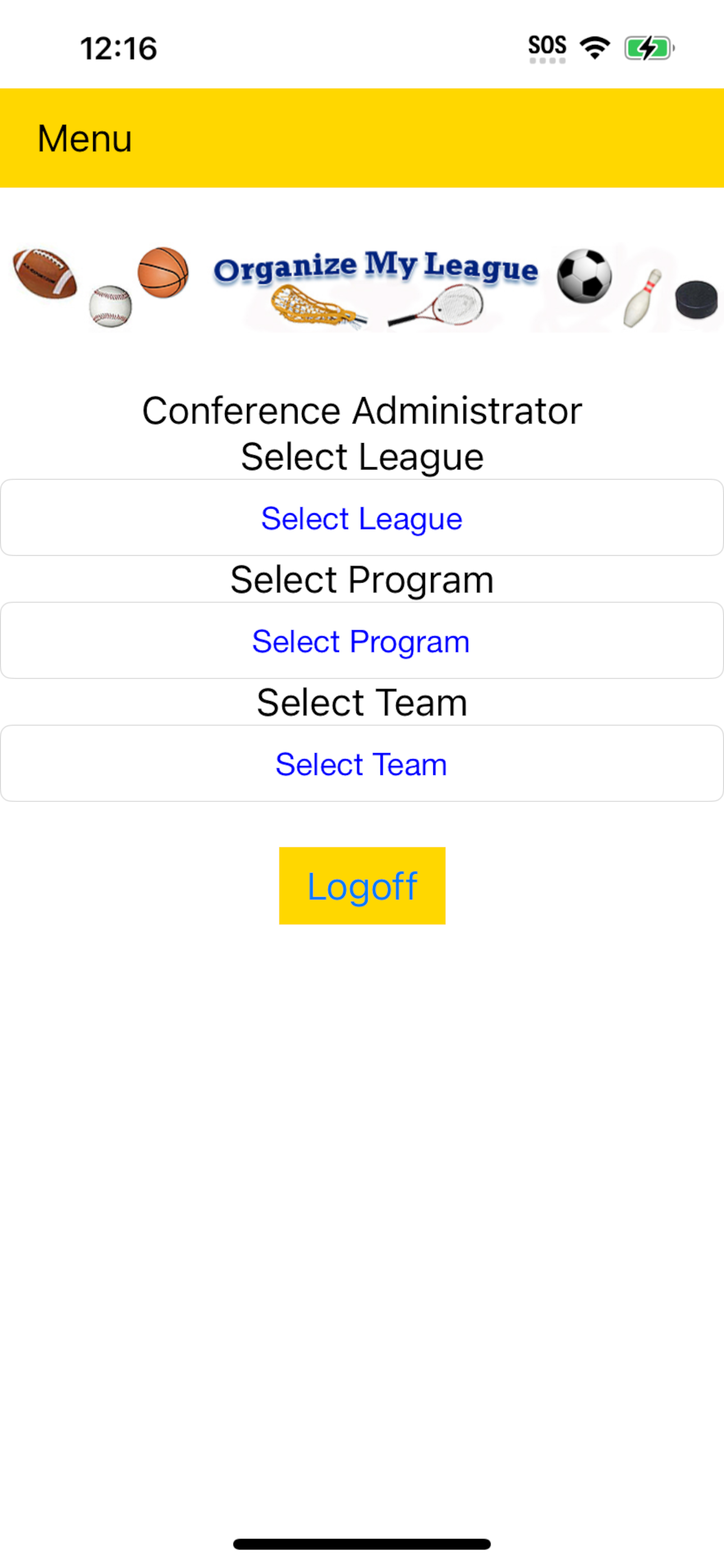 Organize My League